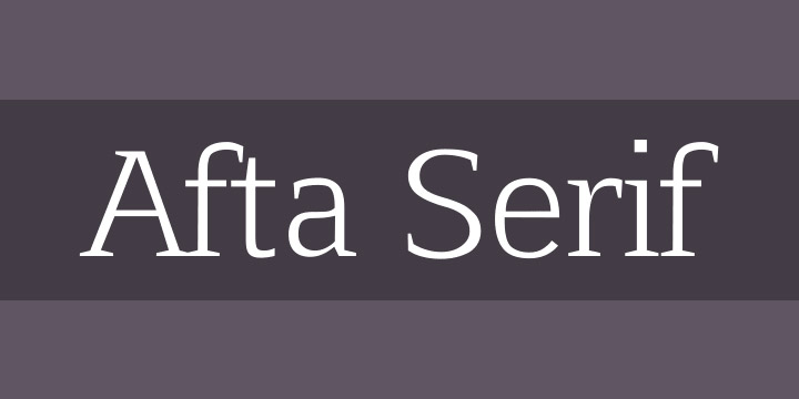 Afta Serif