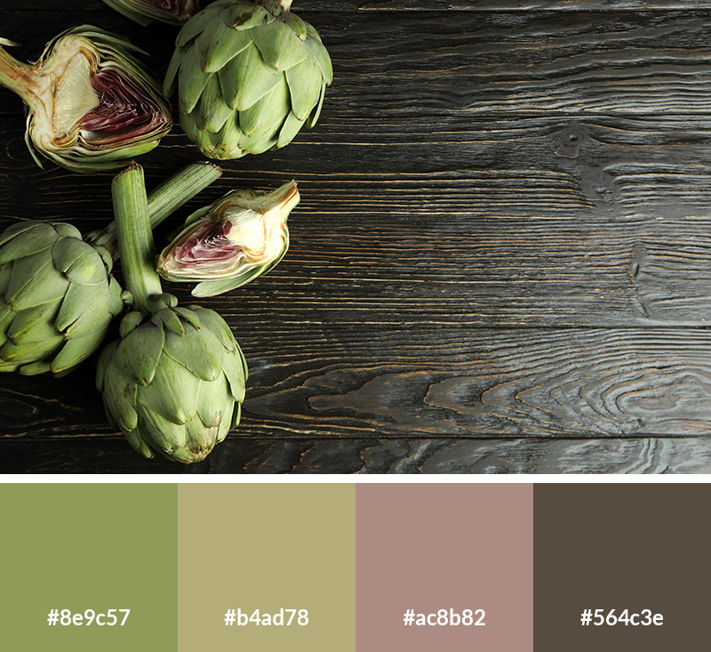 Artichoke - Earth Tone Color Palette