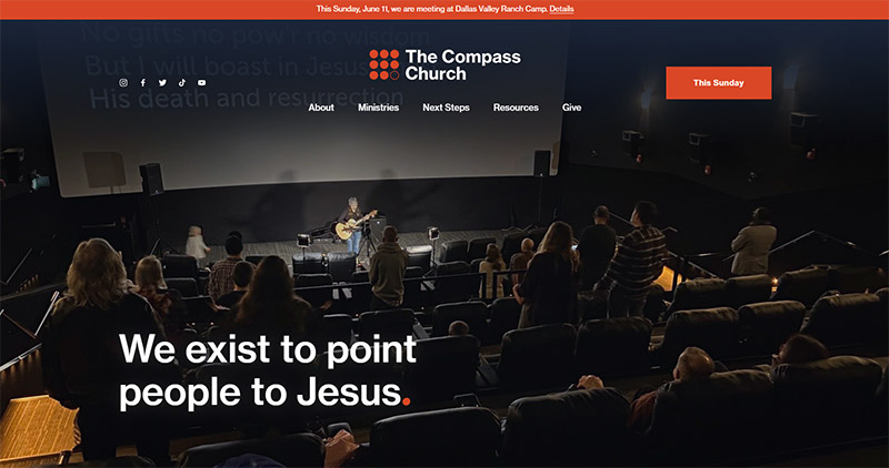 The Compass Church Website