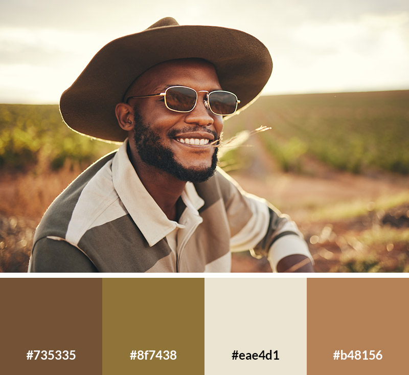 Earthy Organics - Earth Tone Color Palette