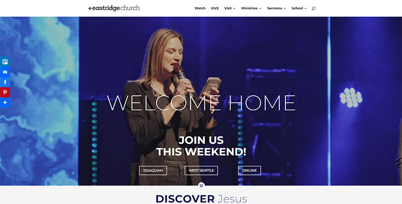 Eastridge Church Website