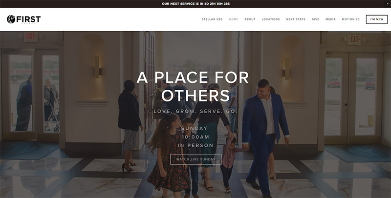 First Church Website