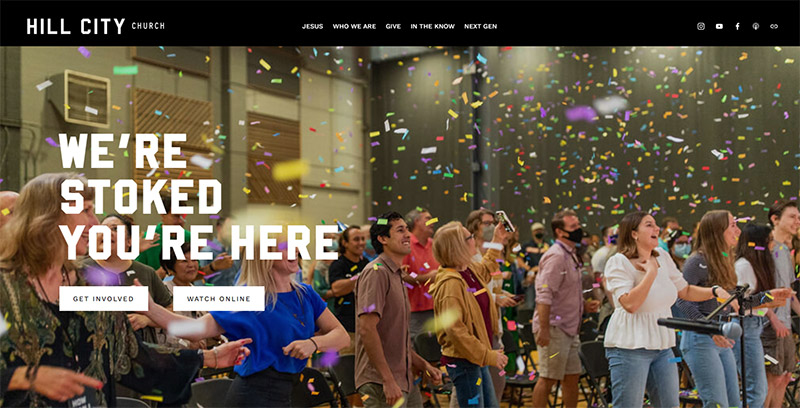 Hill City Church Website