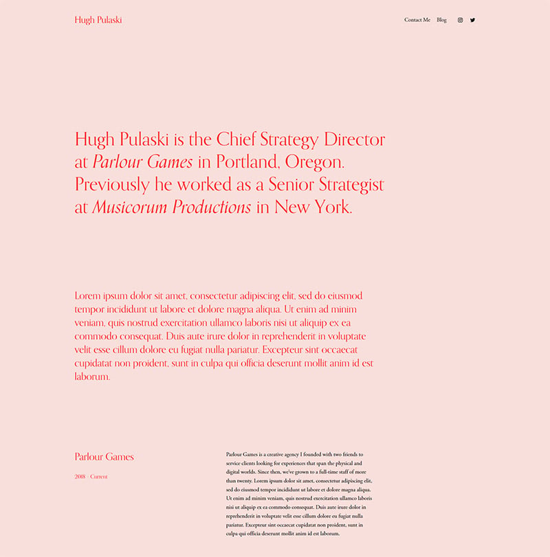 Pulaski Squarespace Template