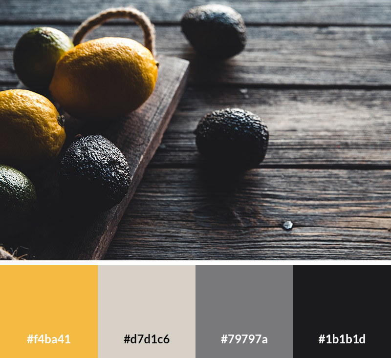 Lemon Fresh - Earth Tone Color Palette