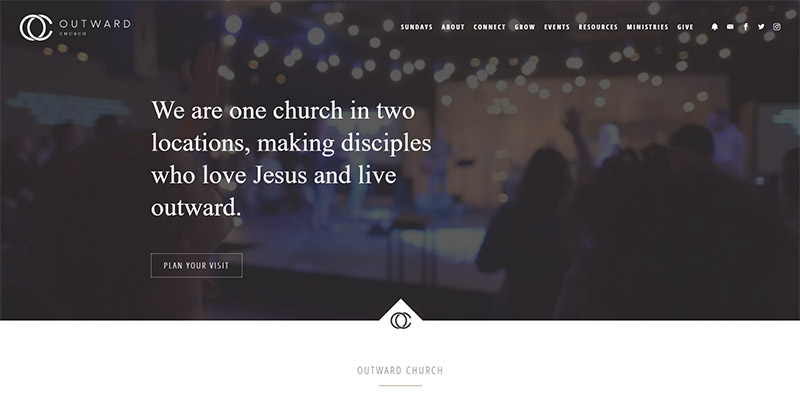 Outward Church Website