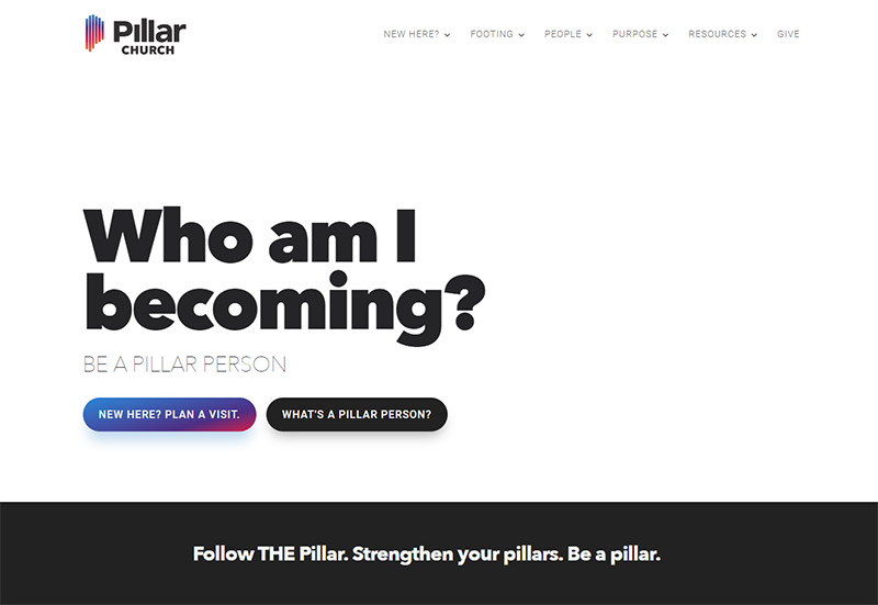 Pillar Church Website