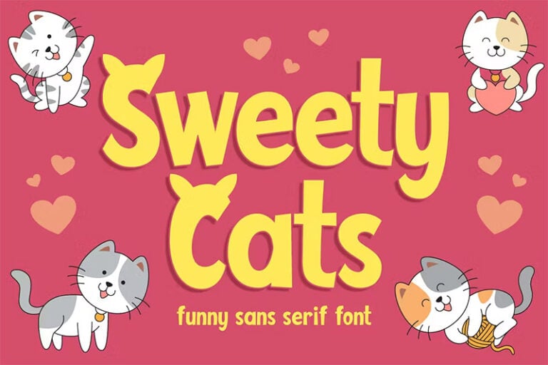 25 Best Cat Fonts for Feline-Inspired Designs