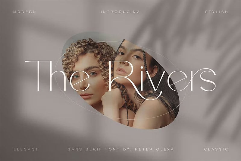 Thin Fonts - The Rivers